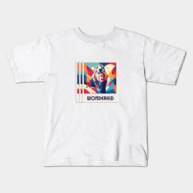 Wonderkid - Soccer Rising Star Kids T-Shirt by mikapodstore